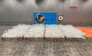 Las autoridades holandesas incautaron 3,5