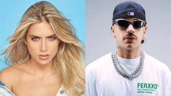 Feid y la icónica modelo