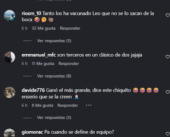 Los usuarios se fueron en contra del hincha y el streamer tras encarar a Leonardo Castro-crédito Instagram