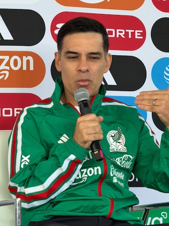 Presentación de Rafael Márquez como nuevo Director Técnico de la Selección Mexicana.