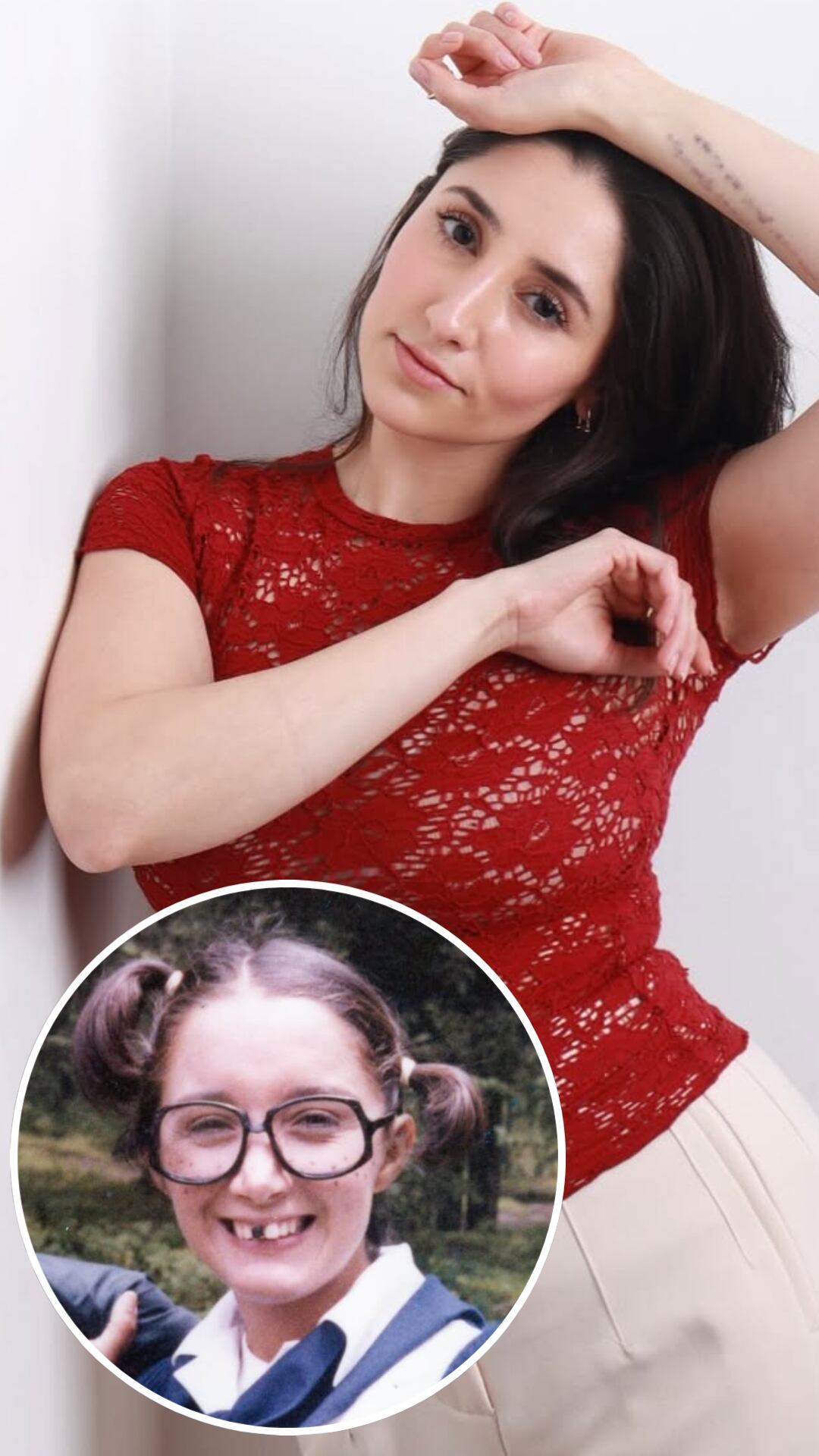 En la serie, la actriz Paola Montes de Oca es quien personifica a María Antonieta de las Nieves. (Fotos: @paola_modeoca, @lachilindrina_oficial, Instagram)