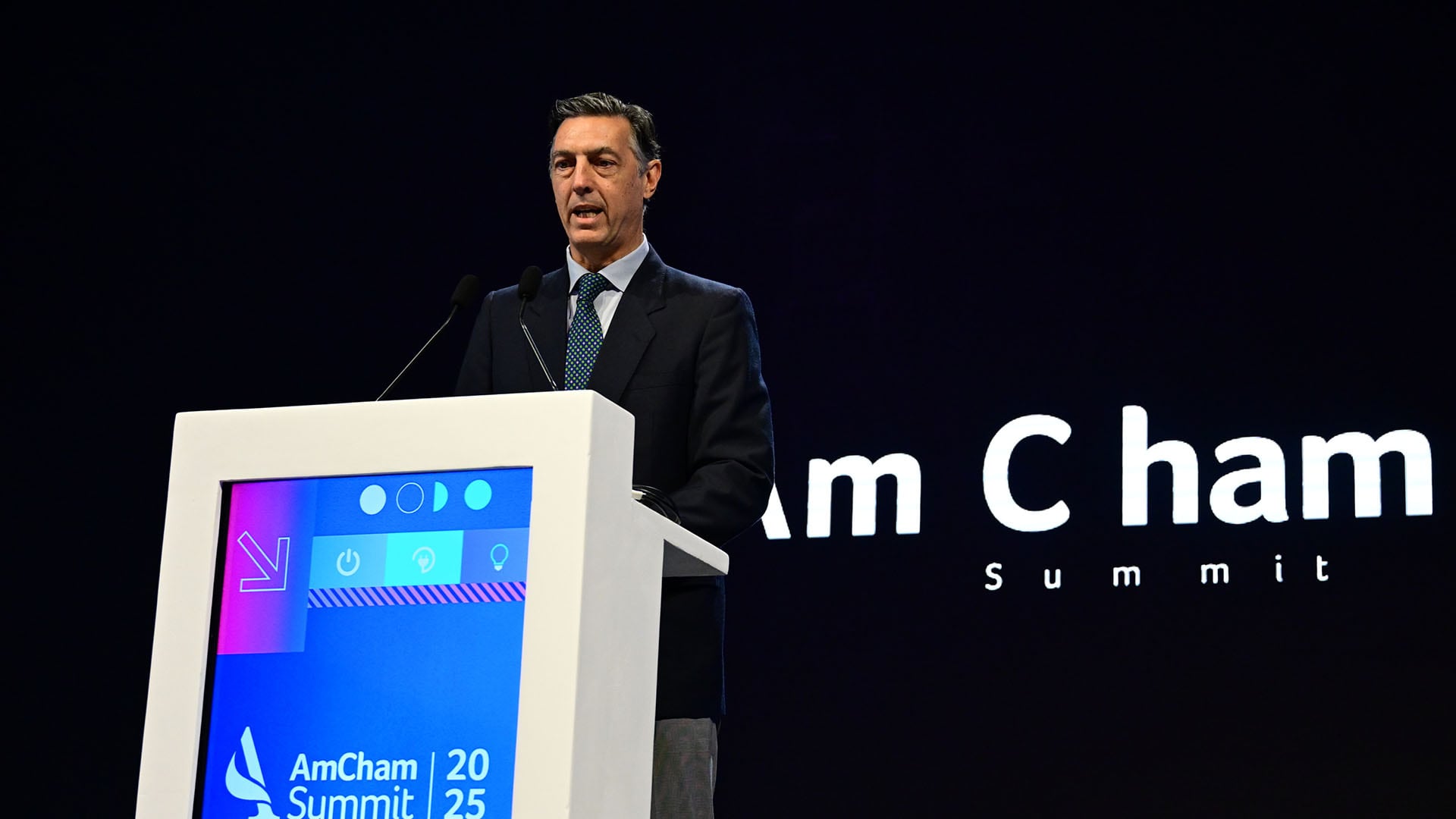 El presidente de AmCham Argentina, Facundo Gómez Minujín