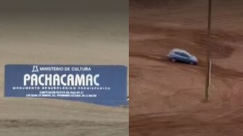 Zona arqueológica en Pachacámac es