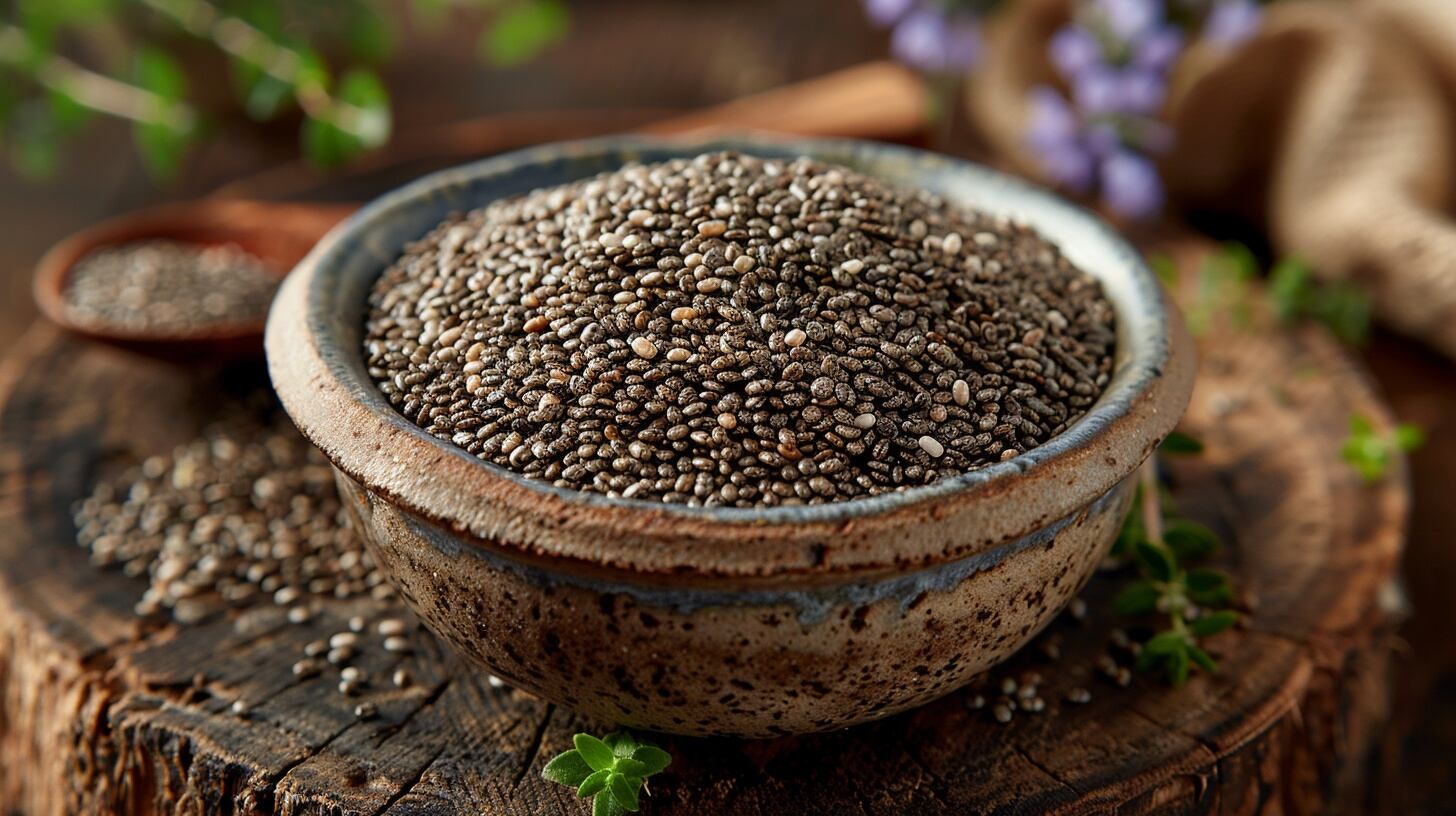 Las semillas de chía están repletas de fibra, calcio y antioxidantes (Imagen Ilustrativa Infobae)