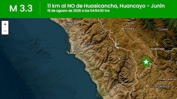 Temblor hoy en Perú EN VIVO: tres últimos sismos, epicentro y reporte del IGP del 15 de agosto de 2026