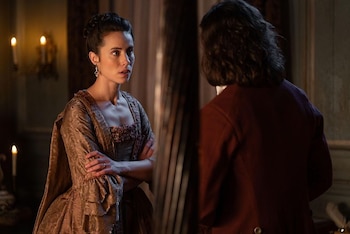 El intento de Mercedes por ganarse a Braulio en 'Valle Salvaje' (RTVE)