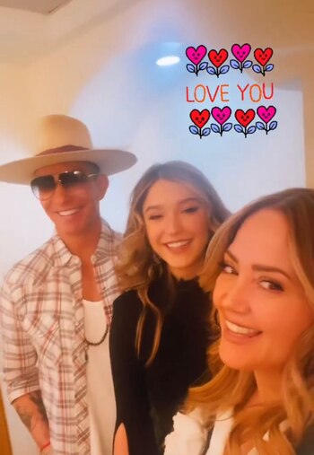 Andrea Legarreta presumió la