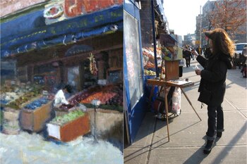 Jane Rosenberg también hace pintura