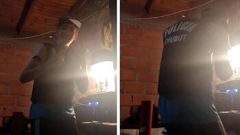 Insólito video: estaba con prisión