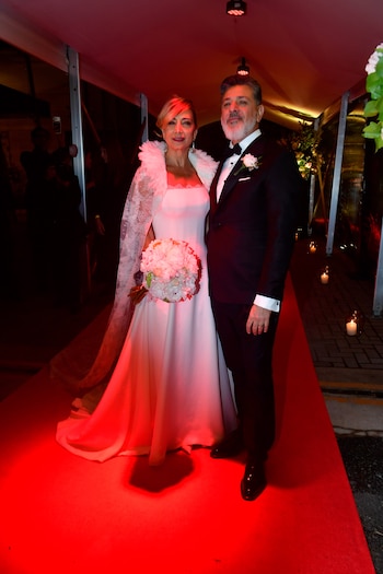 Andrea Ghidone y Pablo Otero celebraron su casamiento