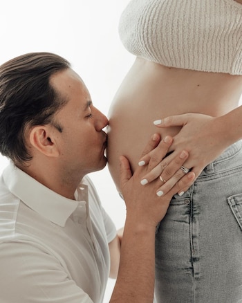 Brunella Horna y Richard Acuña