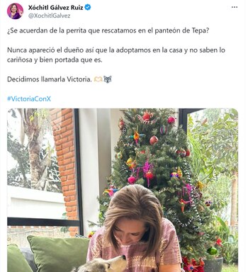 Xóchitl Gálvez presenta a Victoria