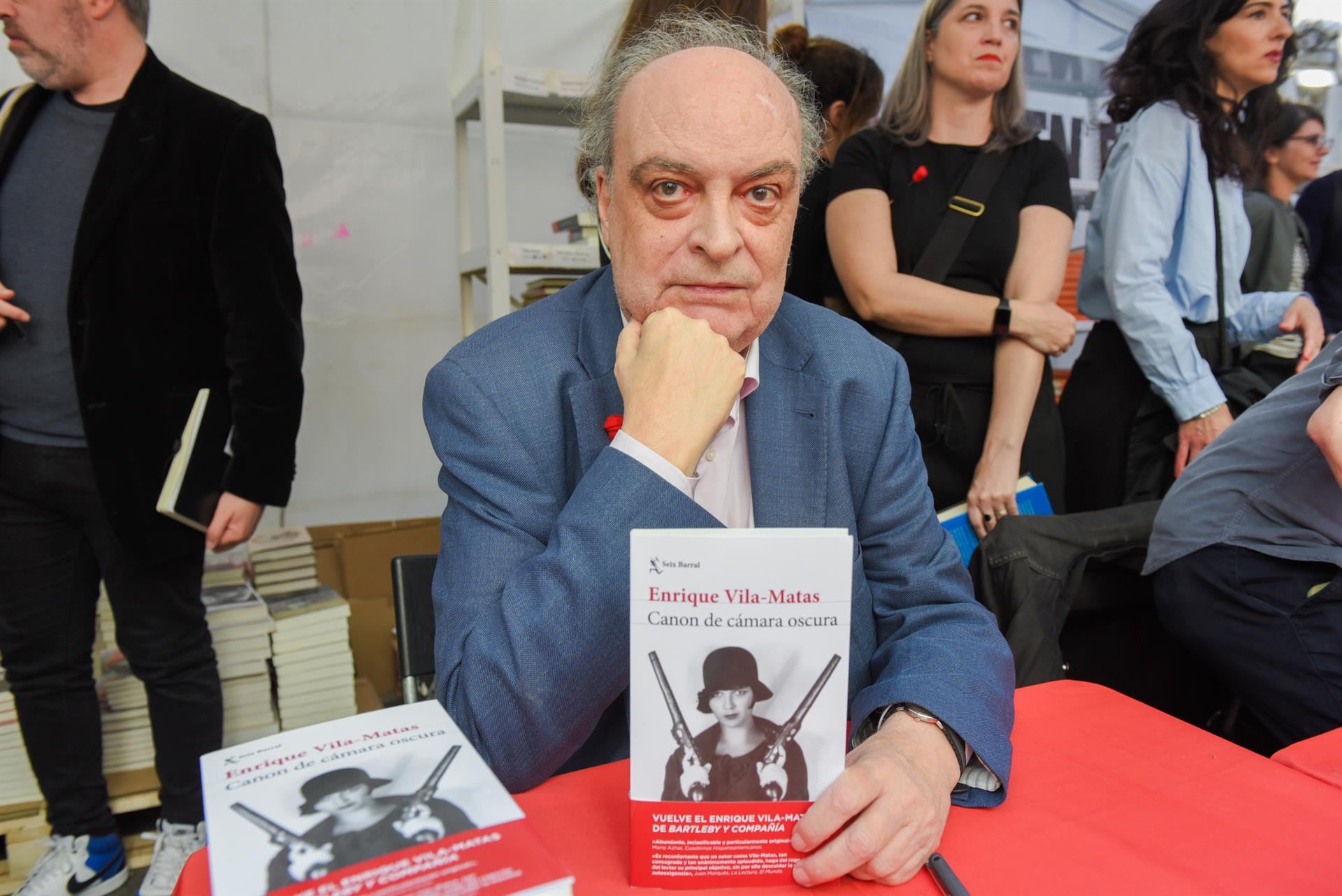 Enrique Vila-Matas, único español favorito al Nobel de Literatura. (Europa Press)