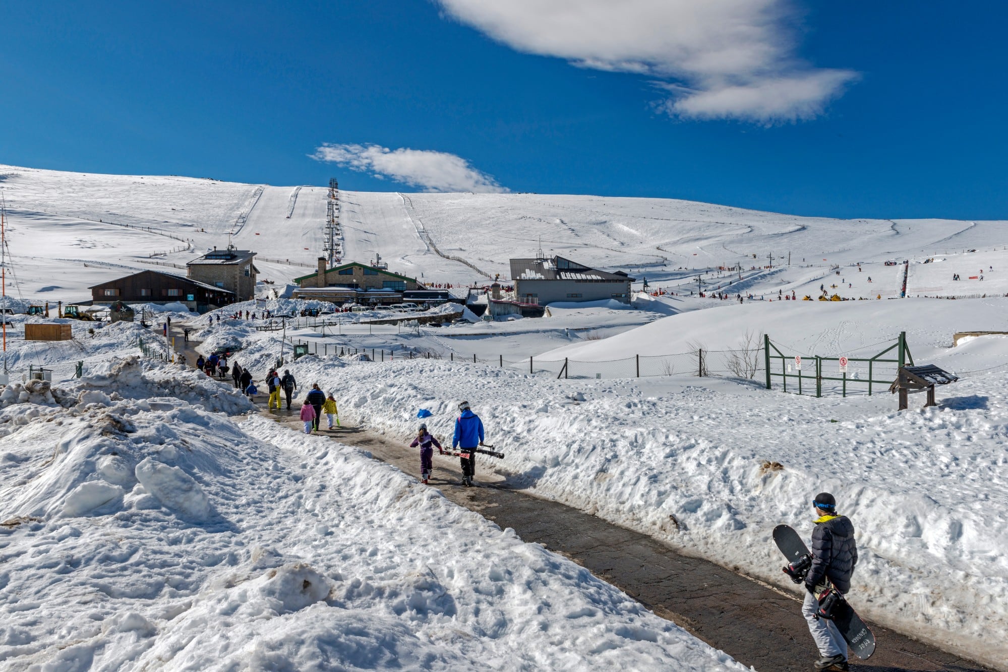 Estación de esquí Sierra de Béjar – La Covatilla, en Salamanca (Turismo Castilla y León).