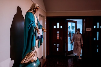 Una enfermera en el Instituto