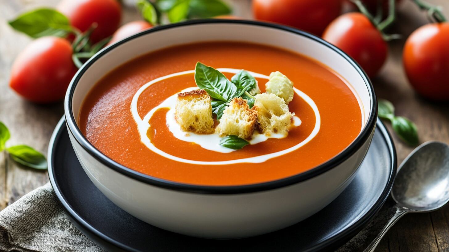 Sopa de tomate (Imagen Ilustrativa Infobae)