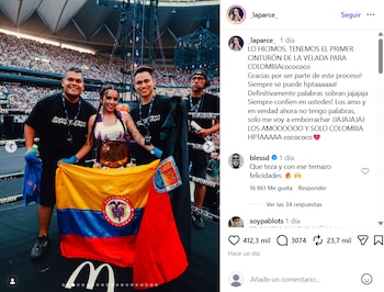 La participación de La Parce en el evento organizado por Ibai Llanos fue seguida por millones de espectadores en todo el mundo - crédito _laparce_ / Instagram
