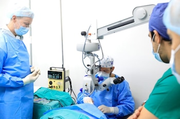 Los especialistas atendieron a pacientes