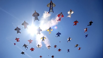 “Wingsuit”, el deporte extremo que está de moda en la Patagonia