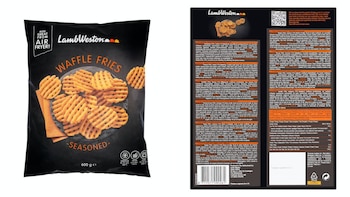 Patatas fritas de rejilla de