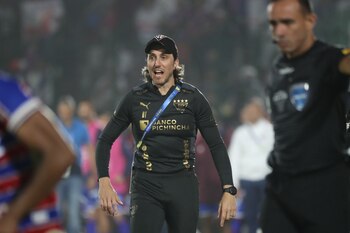 El director técnico Luis Zubeldía