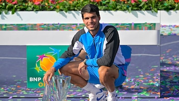 Carlos Alcaraz, Jannik Sinner, Novak