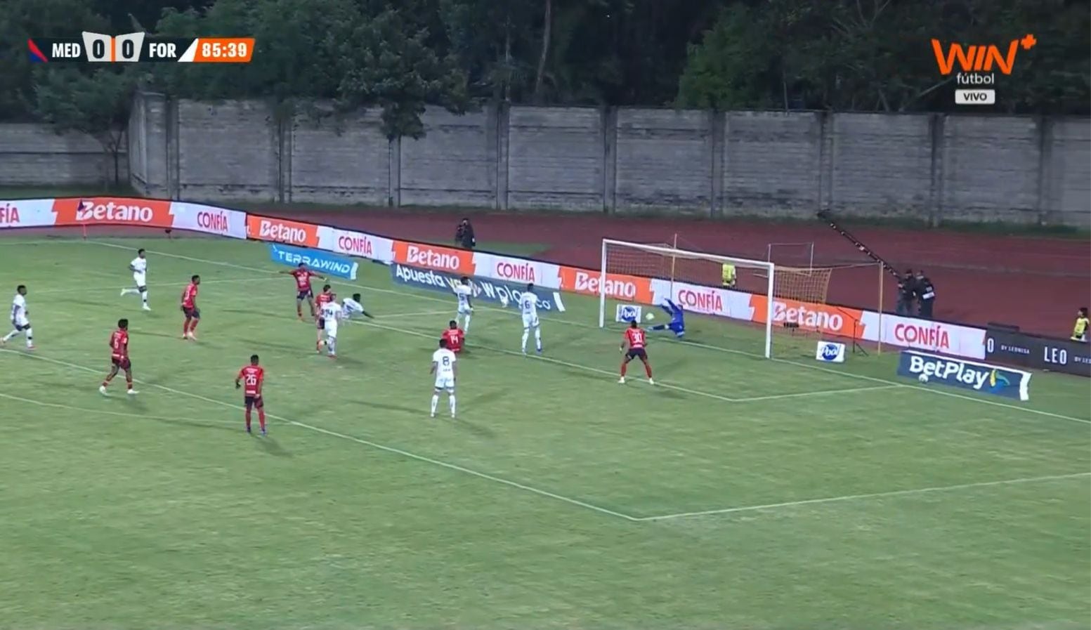 Deportivo Independiente Medellín ganó 1-0 ante Fortaleza y siguió con vida en la lucha por entrar al grupo de los ocho - crédito Win Sports