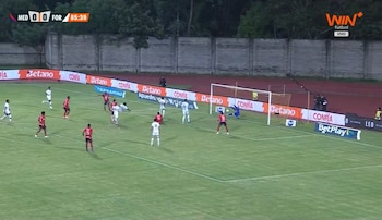 Deportivo Independiente Medellín ganó 1-0 ante Fortaleza y siguió con vida en la lucha por entrar al grupo de los ocho - crédito Win Sports