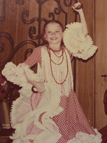 Sofía Vergara compartió una fotografía de su participación en el Carnaval de Barranquilla cuando era una niña - crédito sofiavergara/Instagram