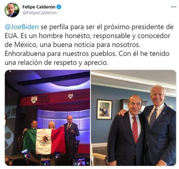 (Foto: Felipe Calderón Twitter)