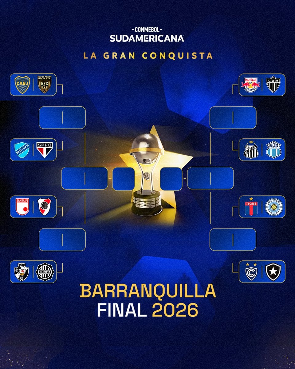 Este es el camino a la final de Copa Sudamericana (Créditos: @Sudamericana/X)