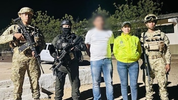 Capturaron en La Guajira a alias el Gallero, presunto capo del narcotráfico transnacional pedido en extradición por Estados Unidos