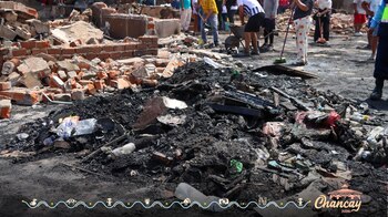 Al menos 25 viviendas destruidas y más de 20 familias damnificadas. Municipalidad de Chancay