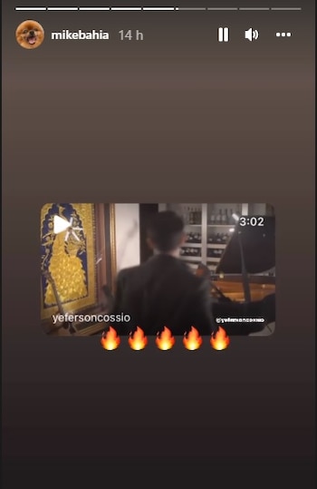 Historias en Instagram de Mike