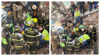 Localizaron sin vida a joven tras colapso de casa en CDMX por lluvias, su madre fue rescatada y llevada a un hospital