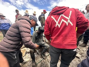 Equipos de emergencia rescataron con