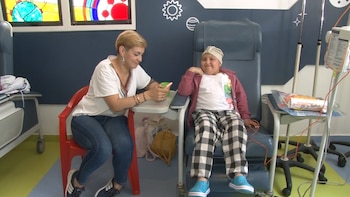 En el Hospital de Niños