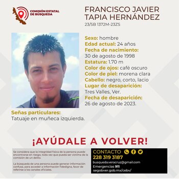 Albañiles desparecidos Veracruz