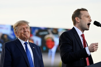 Max Miller es un político cercano a Donald Trump - crédito Gaelen Morse/Reuters