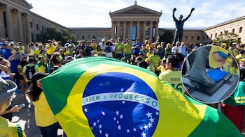 Hinchas brasileños buscan transferir la “maldición de la estatua de Rocky” a Argentina durante la Copa del Mundo