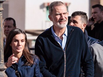Los reyes Felipe VI y