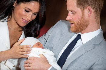 Meghan, Harry y su hijo