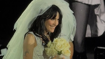 Durante su último show, Lali