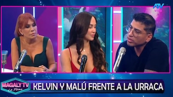 Dalia Durán lanza fuerte calificativo contra John Kelvin y Malú Ferrer durante entrevista telefónica. Captura: Magaly TV La Firme.