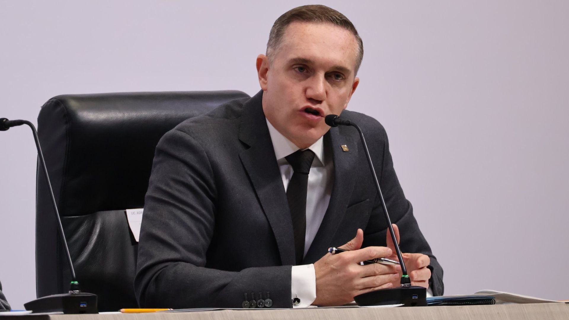 Adrián Rubalcava aseguró que la modernización de la Línea 3 mejorará el servicio (X/ @AdrianRubalcava)