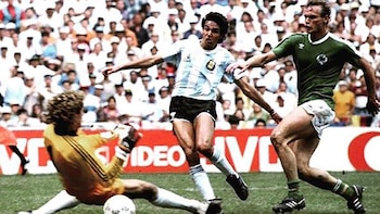 El gol de Burruchaga a