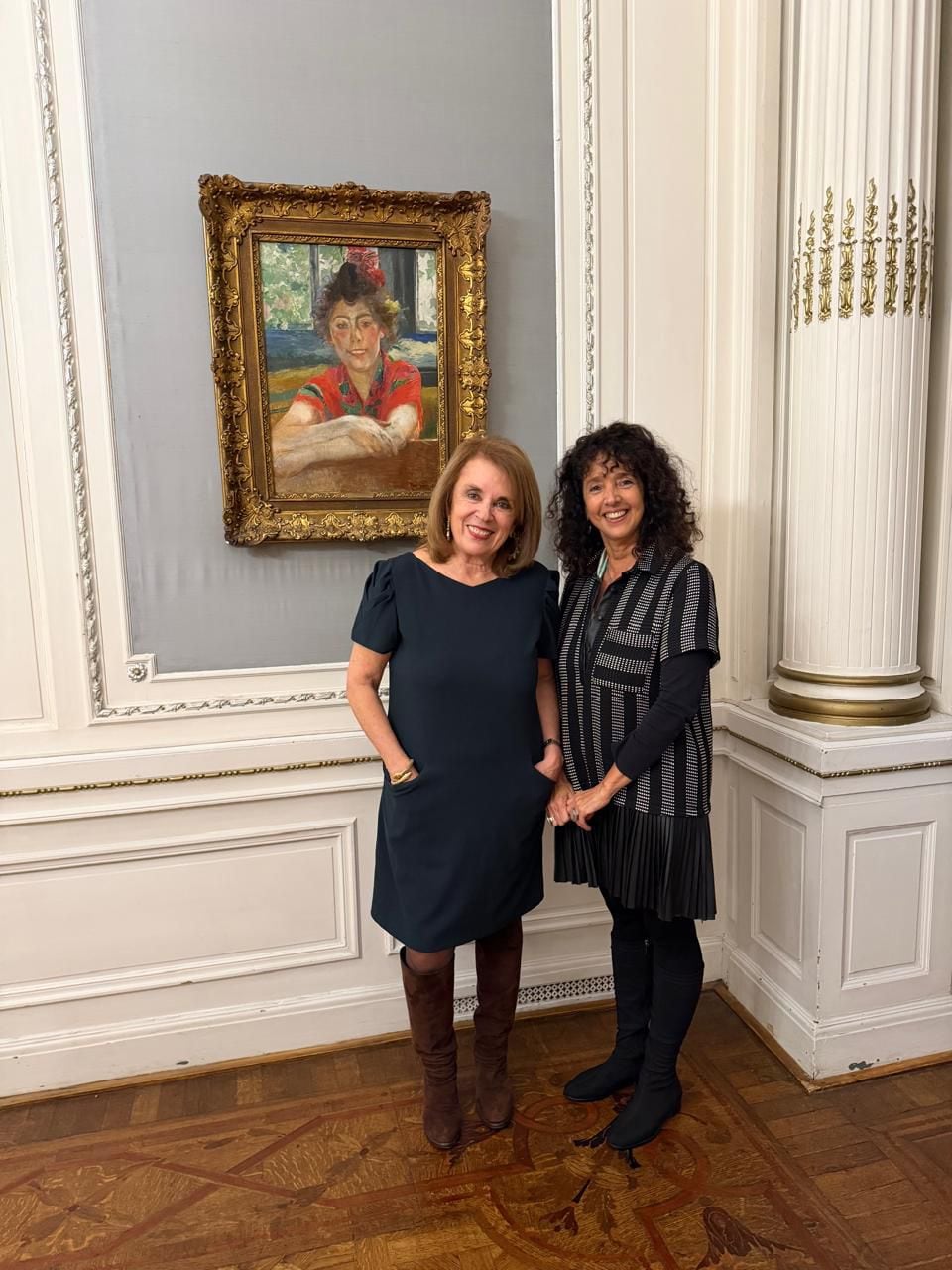 Carmen María Ramos y Felicitas Luna en la presentación del libro “Memoria de una Amistad”