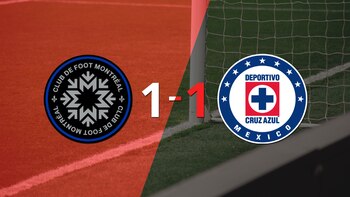 蒙特利尔足球俱乐部和克鲁兹·阿祖尔以 1-1 并列。