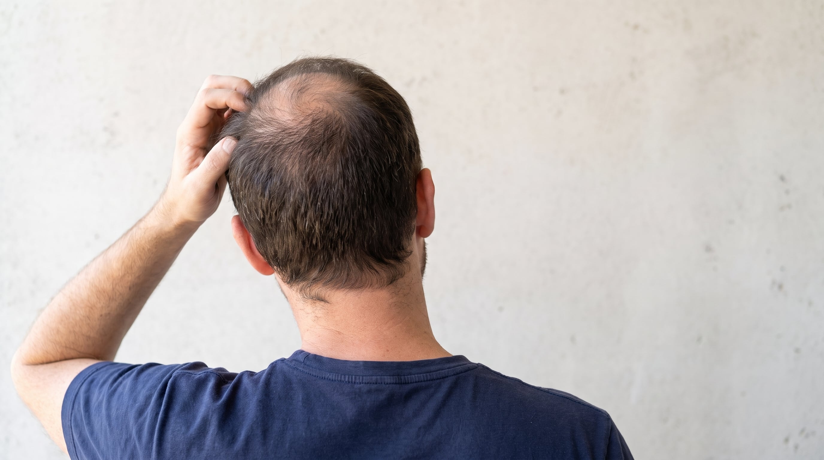 La caída del cabello masculino suele deberse a una combinación de genética, dihidrotestosterona y envejecimiento (Imagen Ilustrativa Infobae)