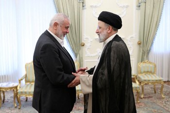 El presidente iraní, Ebrahim Raisi,